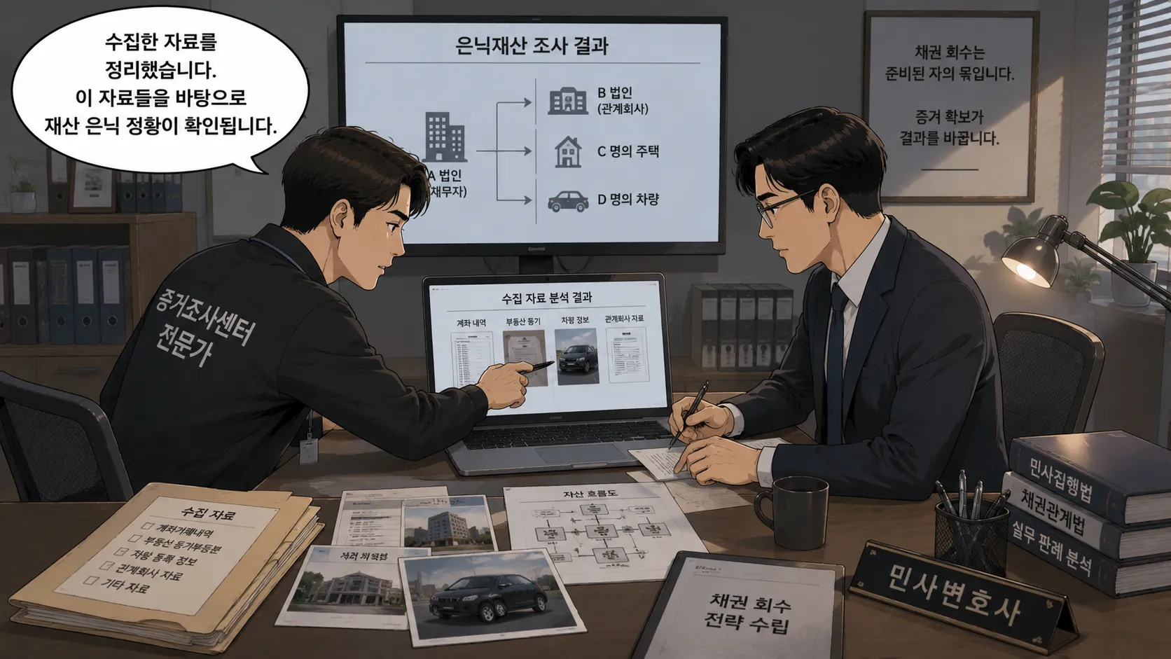 은닉재산이 의심될 때 확보해야 할 자료와 대응 절차