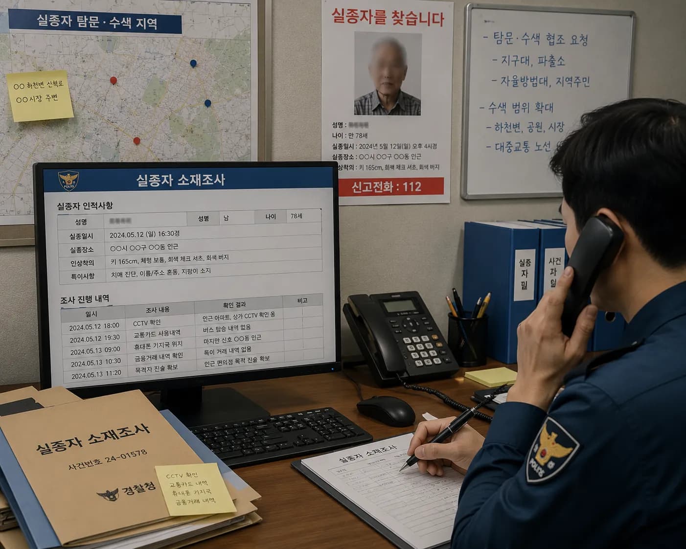 치매노인실종 사건에서 신속한 자료 확보가 중요한 이유
