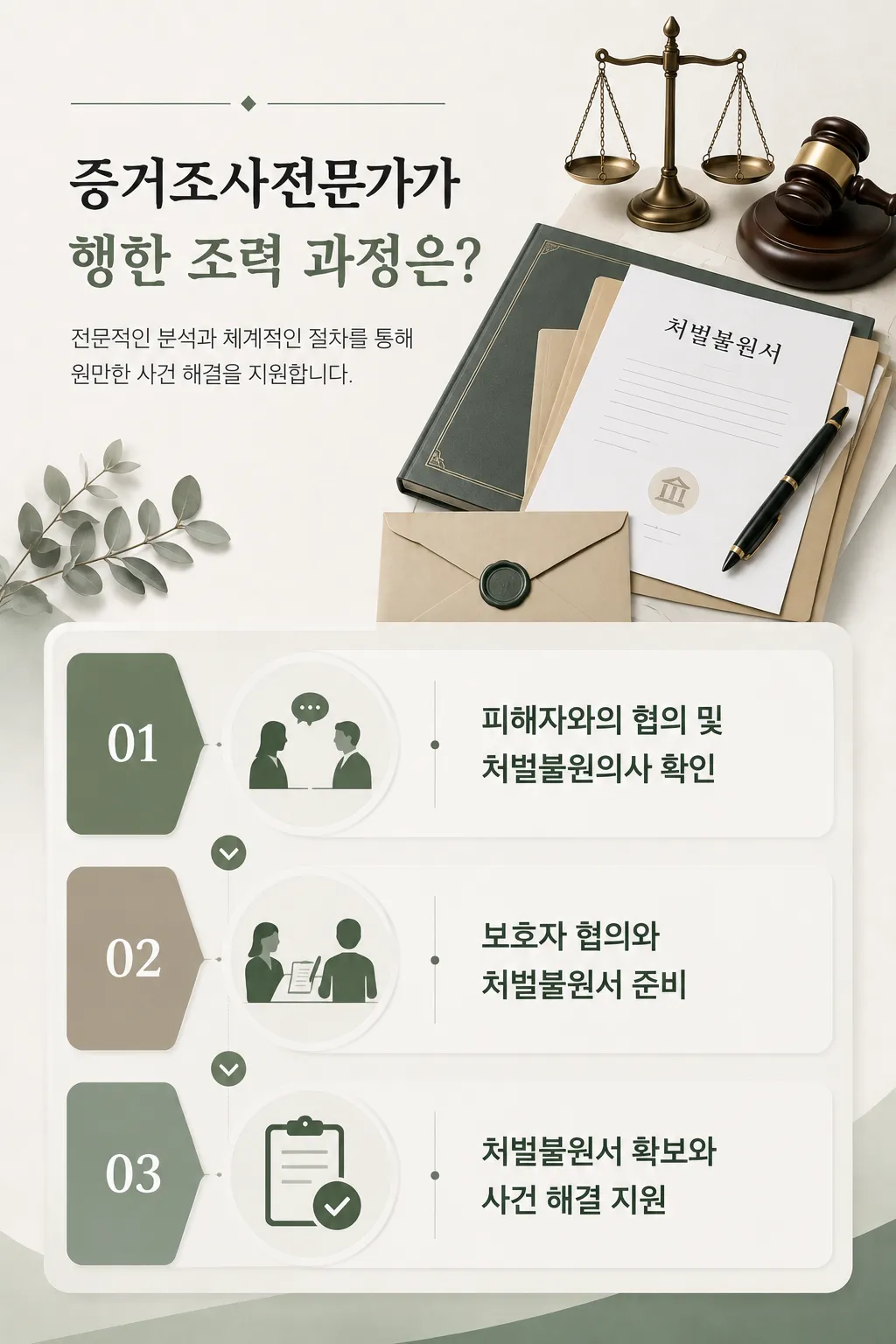 강제추행합의 전 사실관계를 객관적으로 정리하는 방법