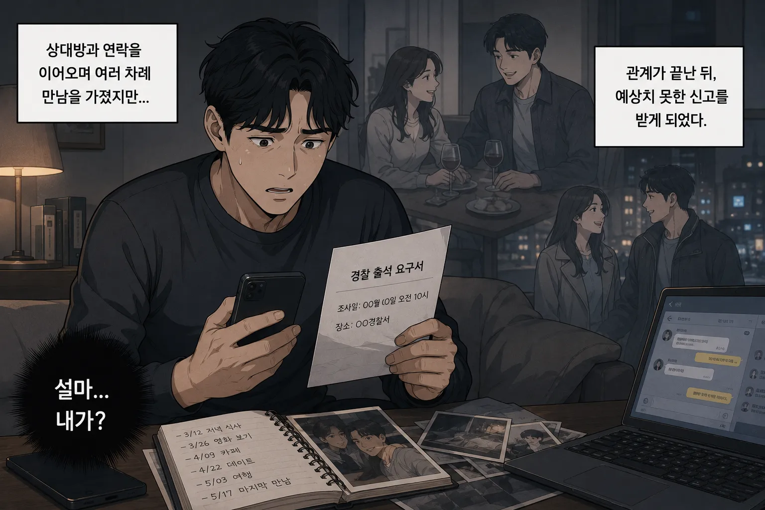 성범죄무고 사건에서 사실관계를 입증하는 디지털 증거 확보