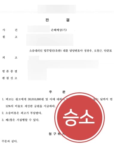 [이혼변호사 조력사례] 상간자소송 통해 상간남으로부터 청구 위자료 전액 받아내기에 성공함 