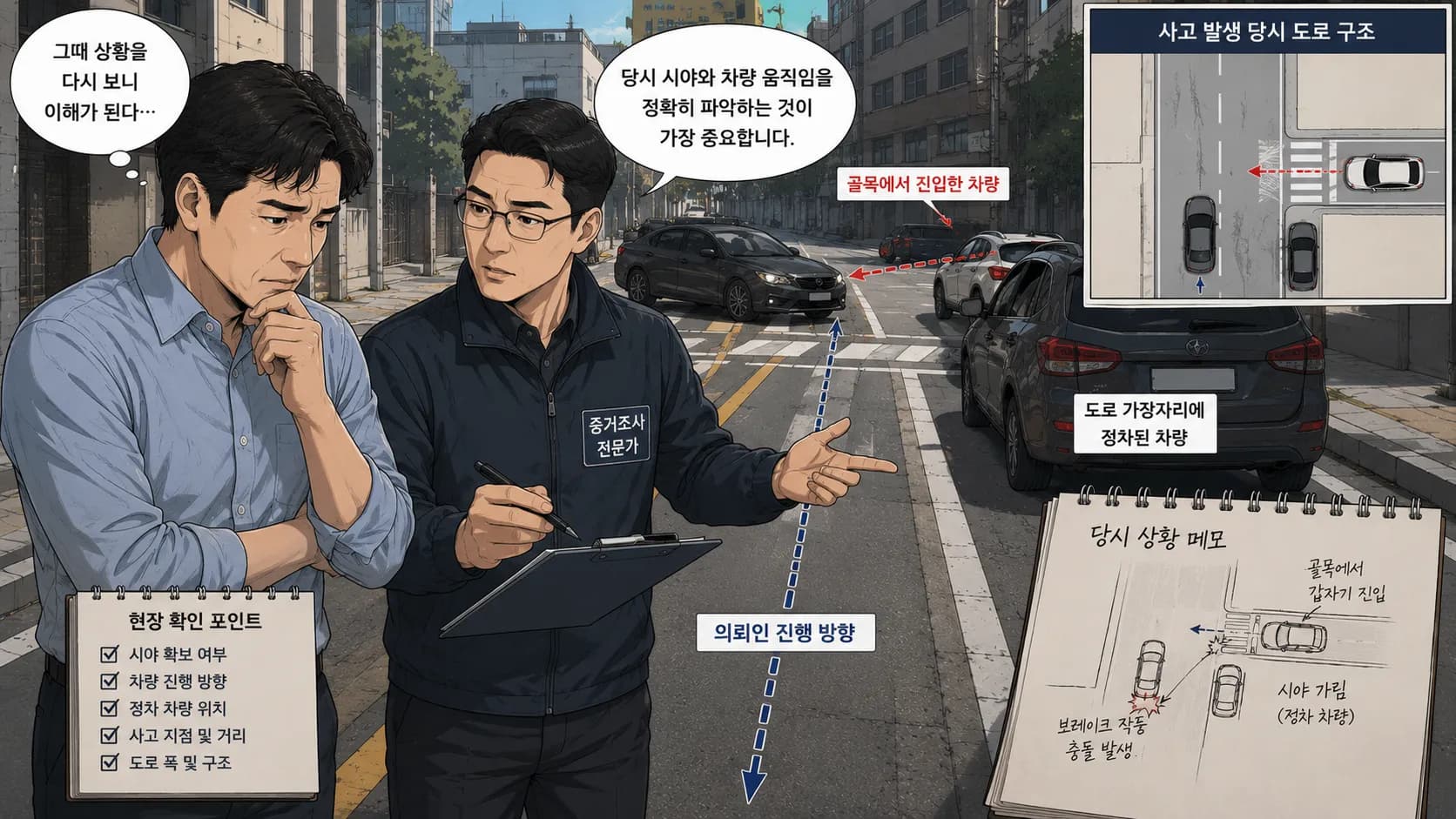 교통사고 조사 시 블랙박스와 CCTV 분석이 중요한 이유