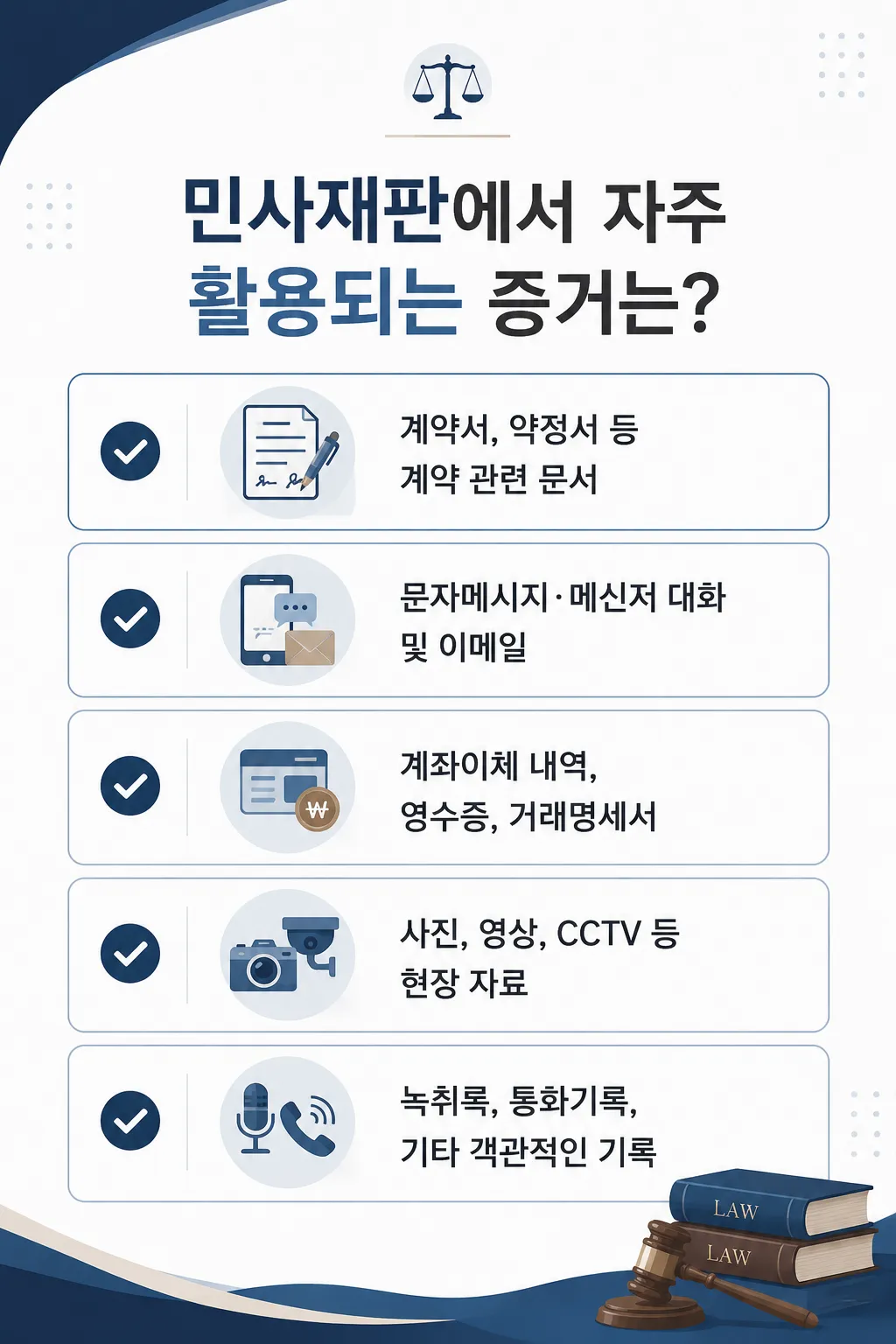 민사재판증거 제출 전 검토해야 할 증거 보전 절차