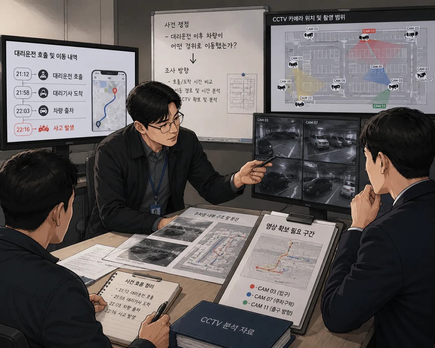 주차장CCTV 확보 전 확인해야 할 보관 기간과 절차