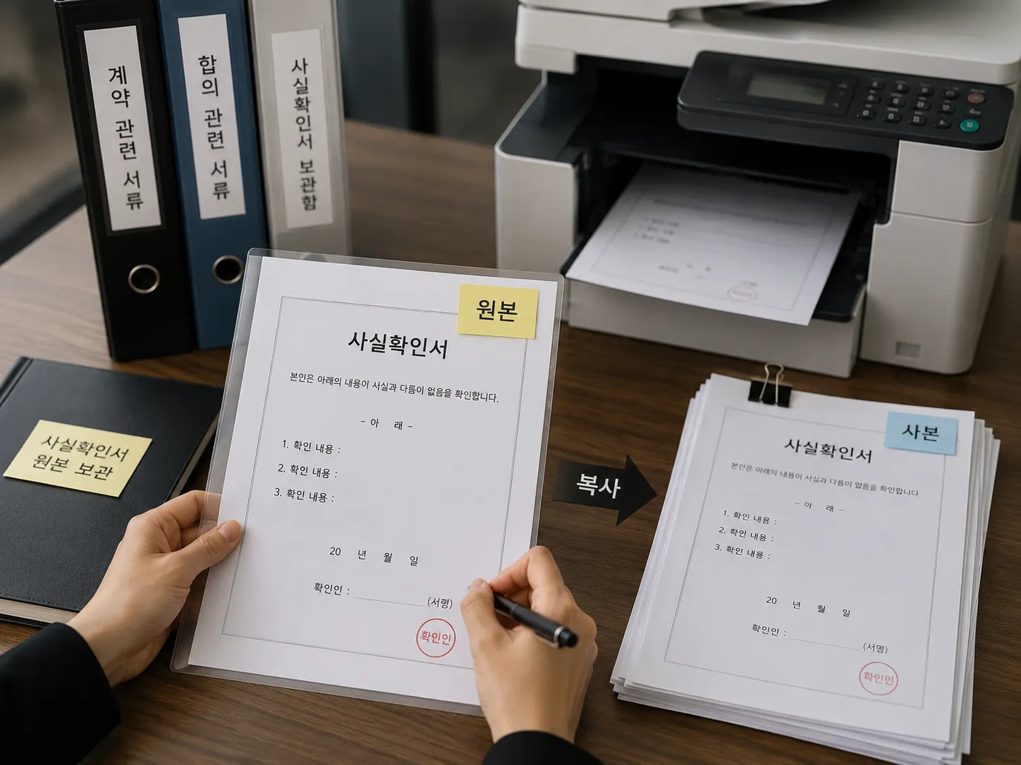 합의서작성의 신뢰도를 높이는 객관적인 증거 준비