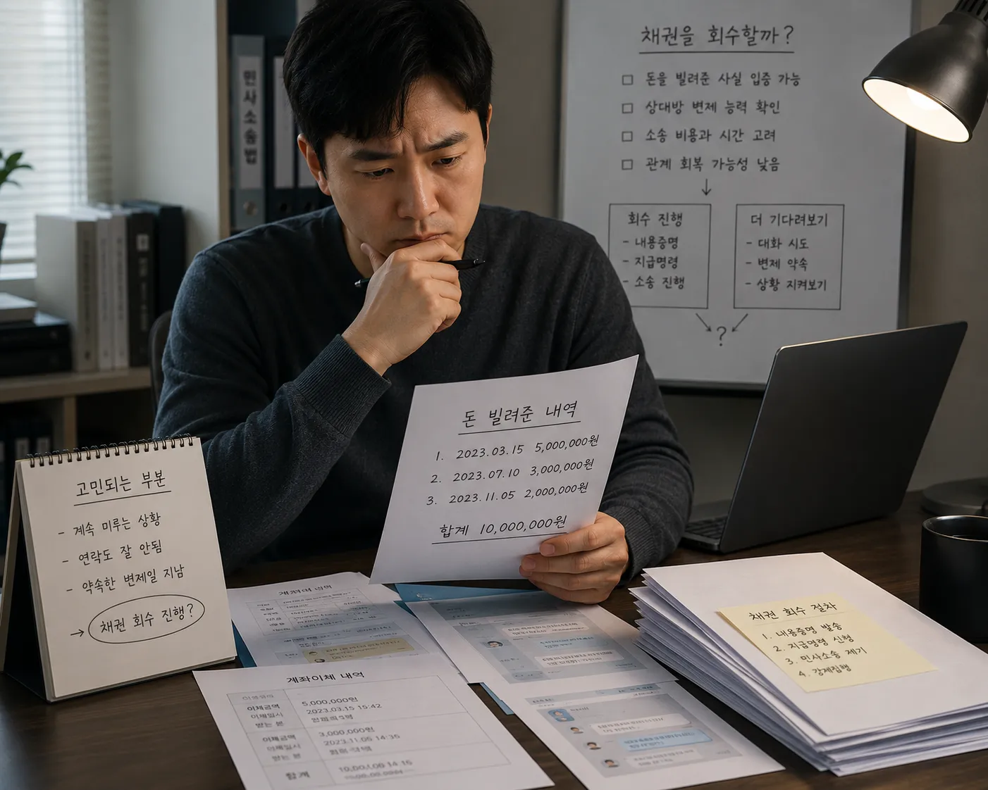 대여금반환청구소송에서 입증에 필요한 디지털 증거 확인