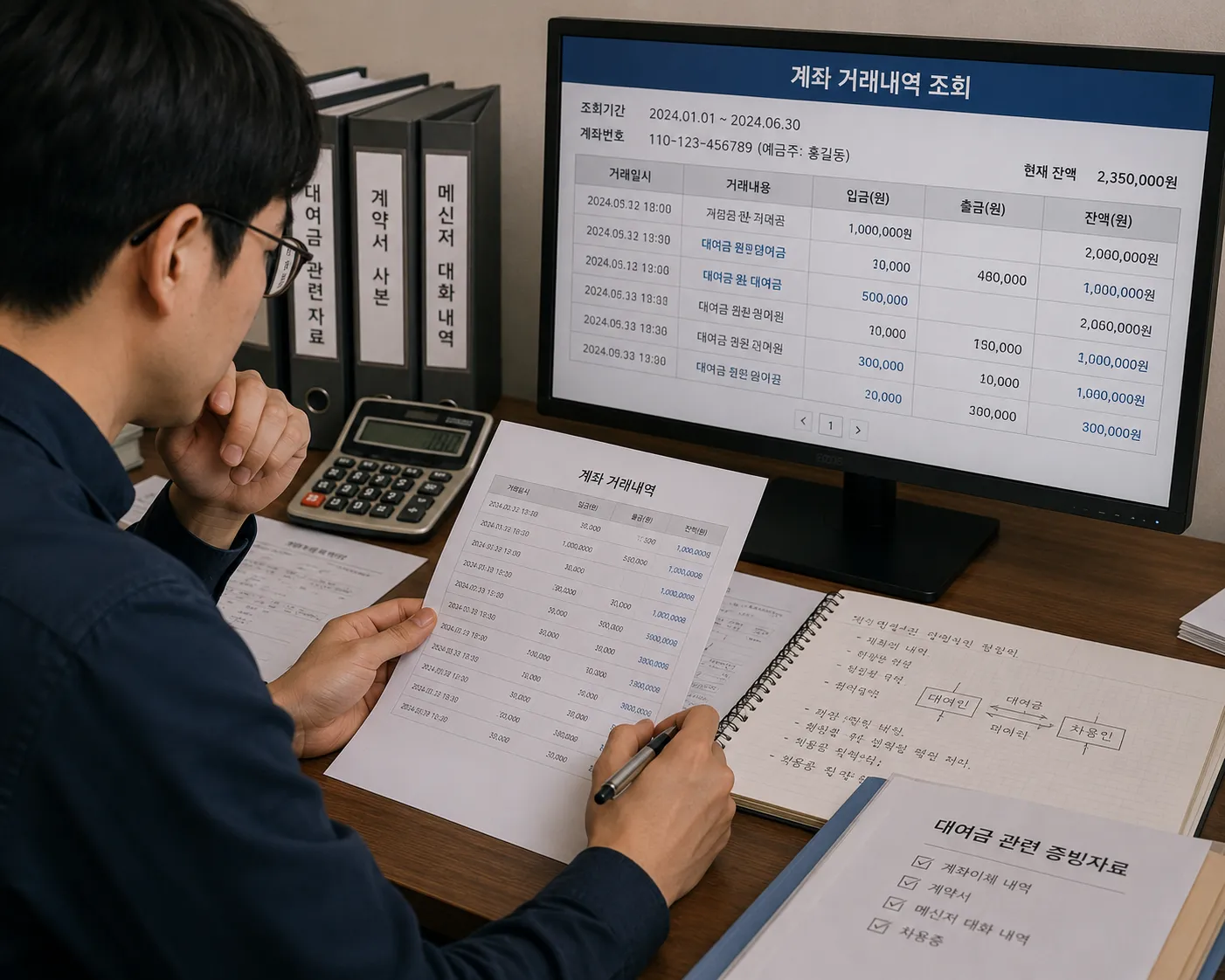 대여금반환청구소송에서 객관적인 증거 확보가 중요한 이유