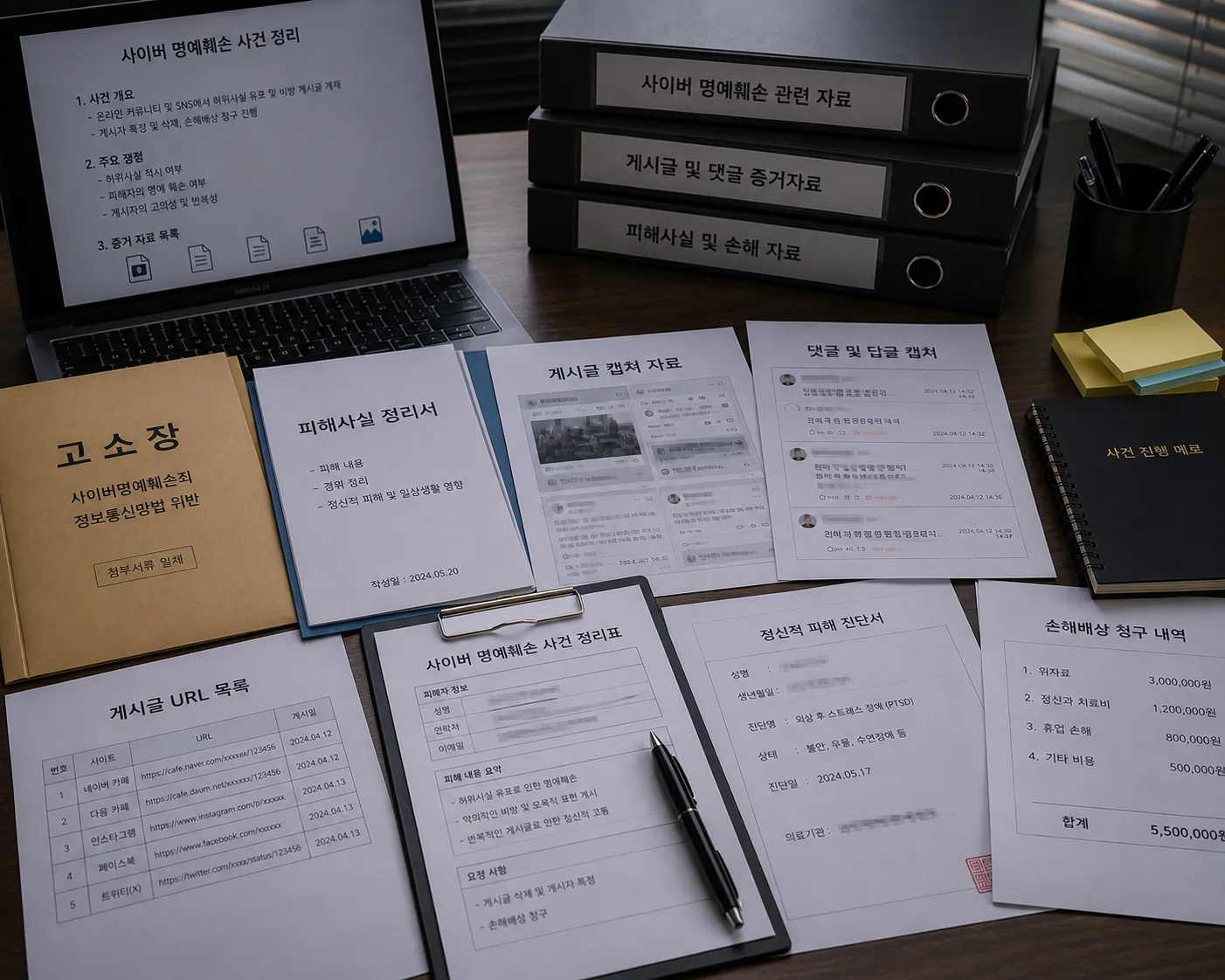 사이버명예훼손 대응을 위한 디지털포렌식 활용 절차
