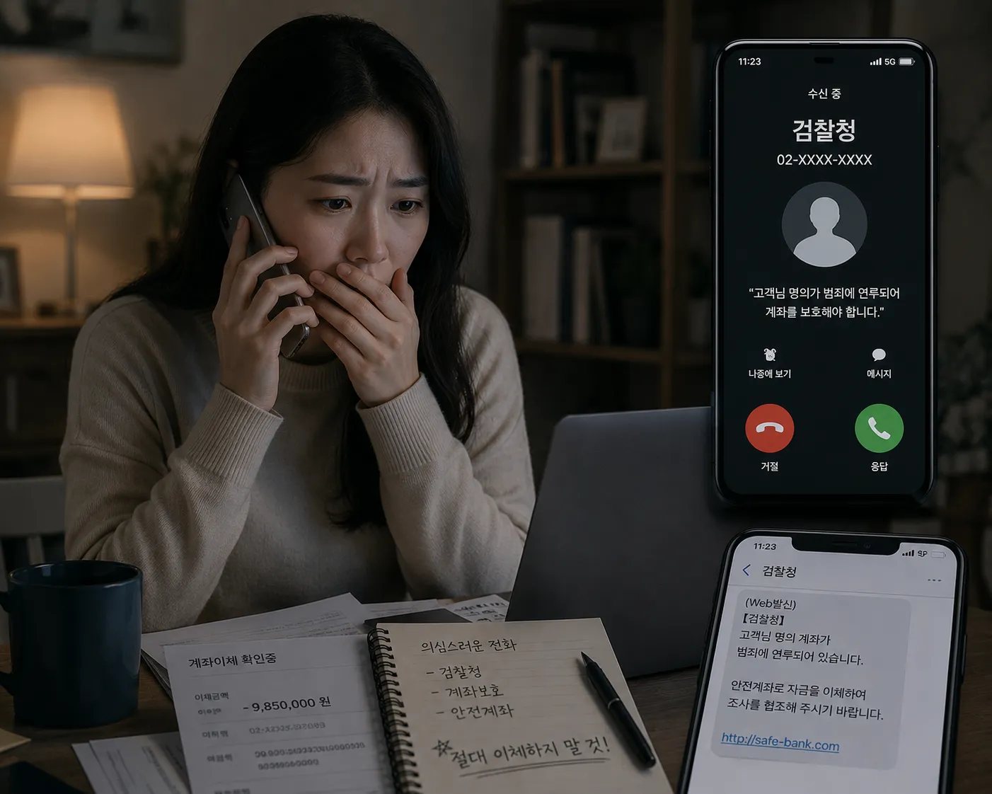 보이스피싱피해자의 피해 입증을 위한 증거 확보 방법