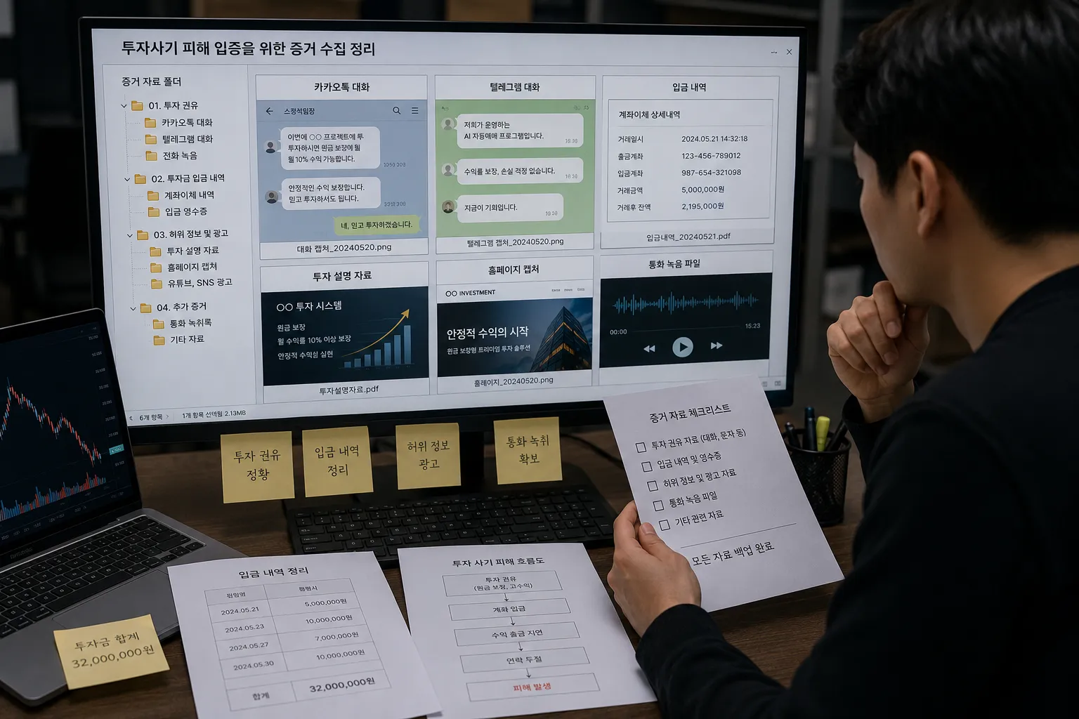 주식투자사기 피해금 추적을 위한 디지털포렌식 활용