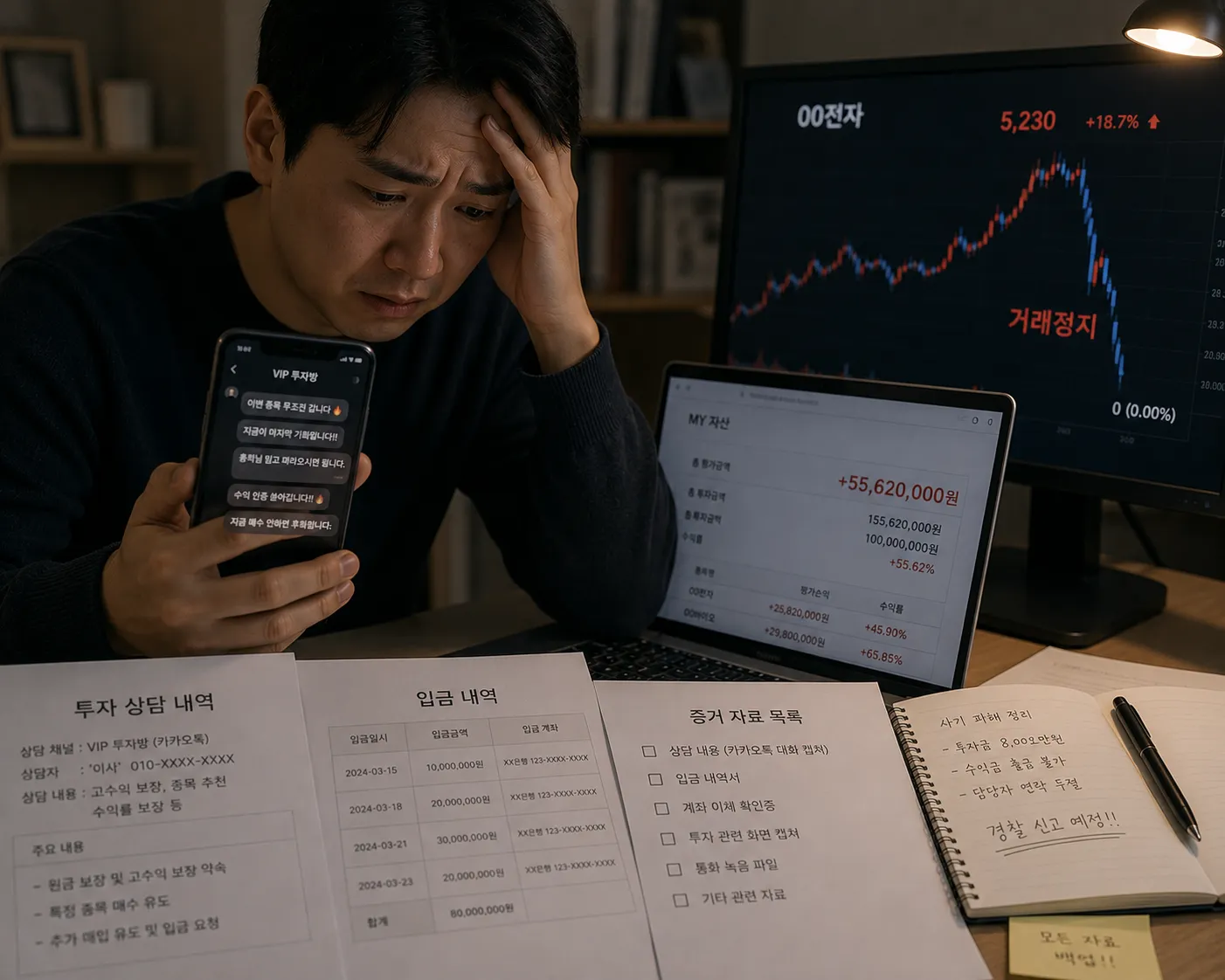 주식투자사기 피해를 입증하는 디지털 증거 분석 방법